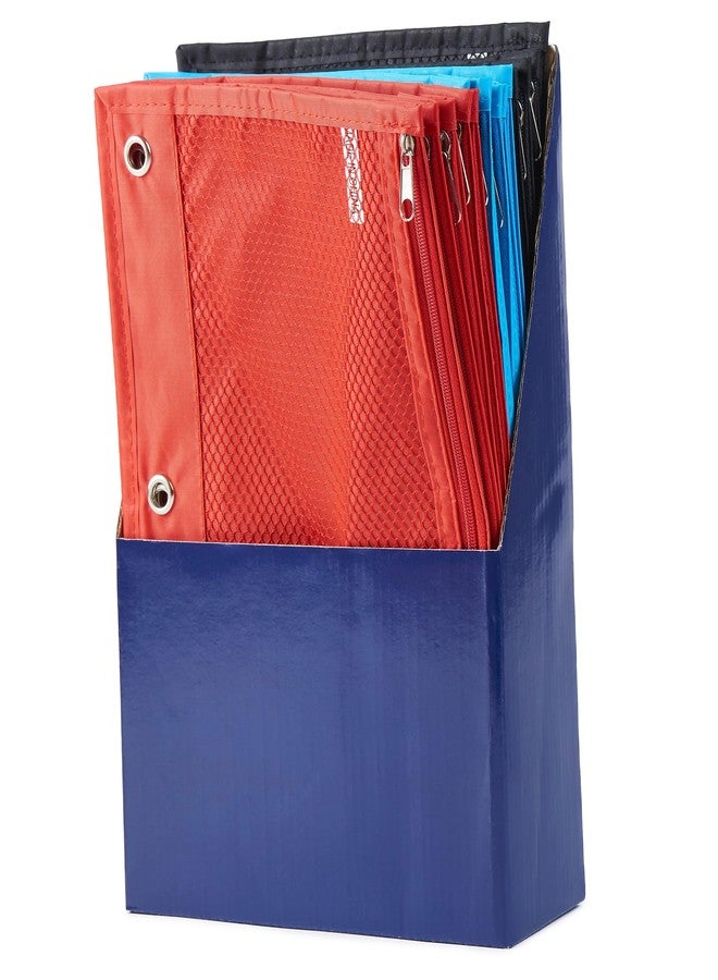 Charles Leonard Pencil Pouch, Assorted Colors, Set of 24 - Image 2
