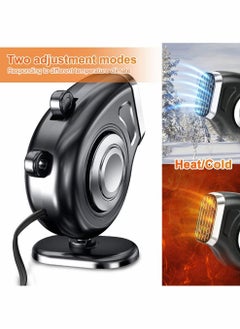 KASTWAVE Mini Car Heater Fan Defroster(Black)  - Image 2