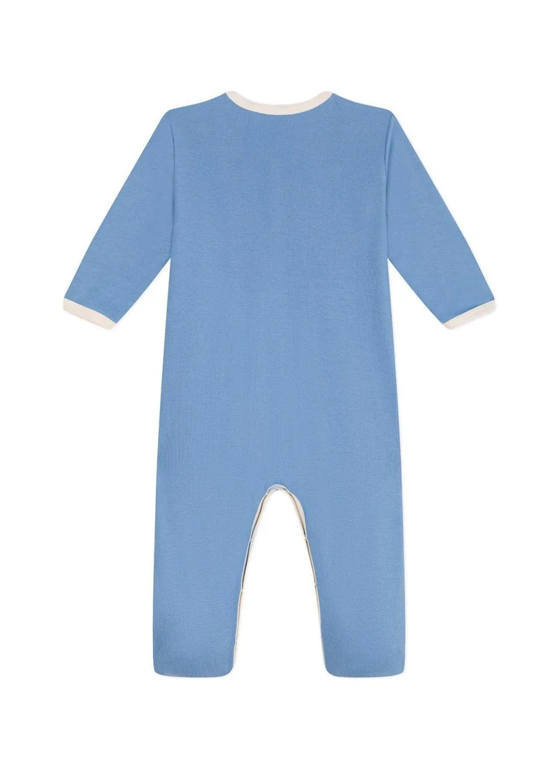 Petit Bateau Babies' plain cotton pyjamas