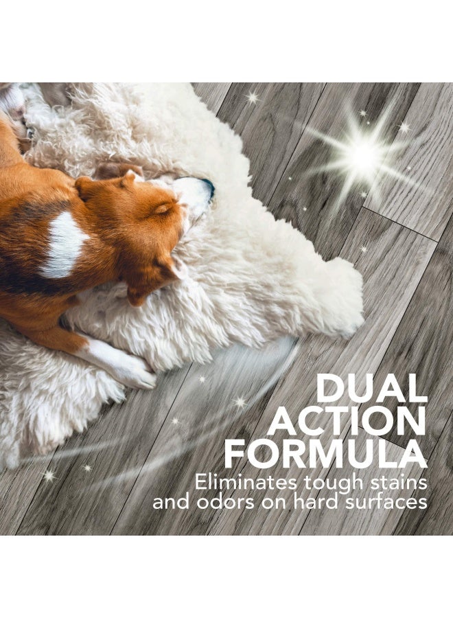 Simple Solution Hard Floor Extreme Pet Stain and Odor Eliminator Spray Dog and Cat Enzyme Cleaner ProBacteria Cleaning Power Strong Urine Pee and Poop Smell Remover for Hardwood Floors 32 oz - Image 4