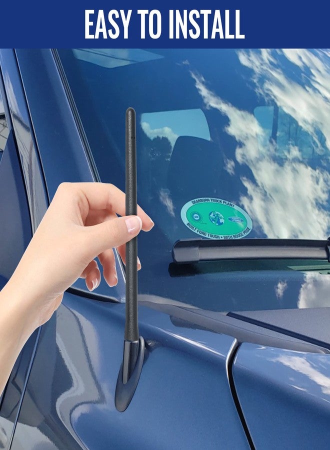 KSaAuto Antenna for 1995-2015 Toyota Tacoma, 7 inches Car Antenna Replacement for FM AM Reception, Flexible Rubber Antenna, Toyota Tacoma Accessories - Image 3