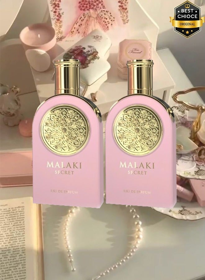 Sahari 2 Pieces Malaki Secret Pink Perfume 100ml EDP - Image 1