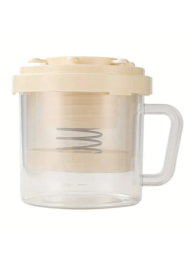 White Greek Yogurt Maker Machine Large Capacity Portable Easy Clean Healthy Diet Fat Reduction - Image 1