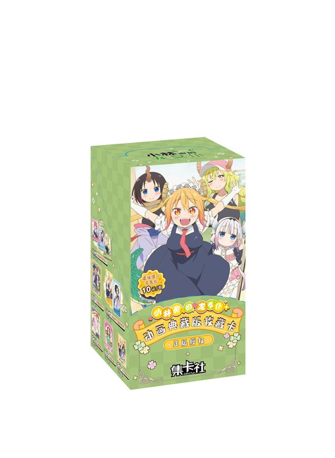 Jika Club Time Agent Peripheral Card Holder, Full-time Master, Mermaid Falling Valley Wai Nanting Card-Color:Kobayashi's Dragon Maid [10 Packs In The Whole Box]  - Image 1