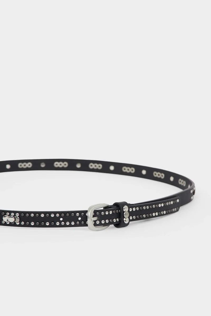 ديفاكتو Woman Faux Leather Casual Belt