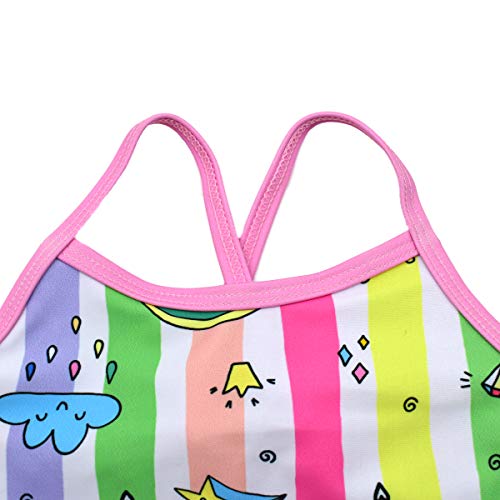 HONISEN Big Girls One Pieces Swimsuit Cute Swimwear Bathing Suits Unicorn 7T - Image 3