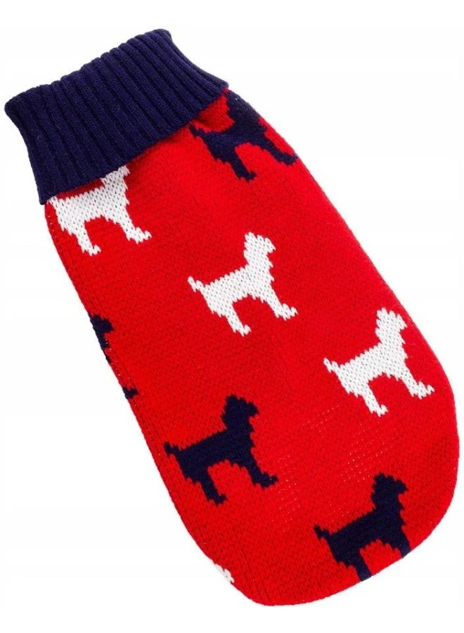 يو أيه أر أو أن إي سترة مريحة للحيوانات الأليفة - 14 بوصة (الظهر 35 سم، الرقبة 35-46 سم، الصدر 40-50 سم) - ملابس شتوية دافئة ومريحة للكلاب والقطط - Image 1