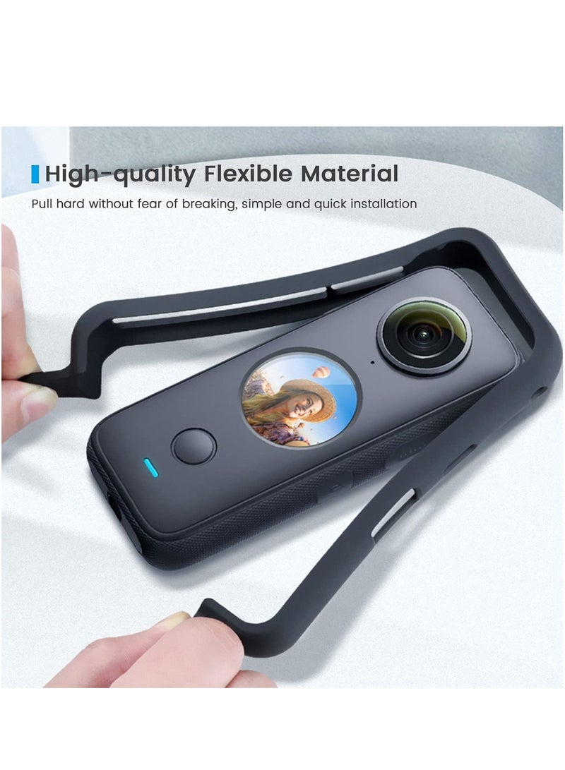 Protective Case Cage Frame Housing Case Action Camera Mount Accessories  Universal 1/4 Thread Base adapter Compatible with insta360 ONE X2 Action Camera  - Image 4