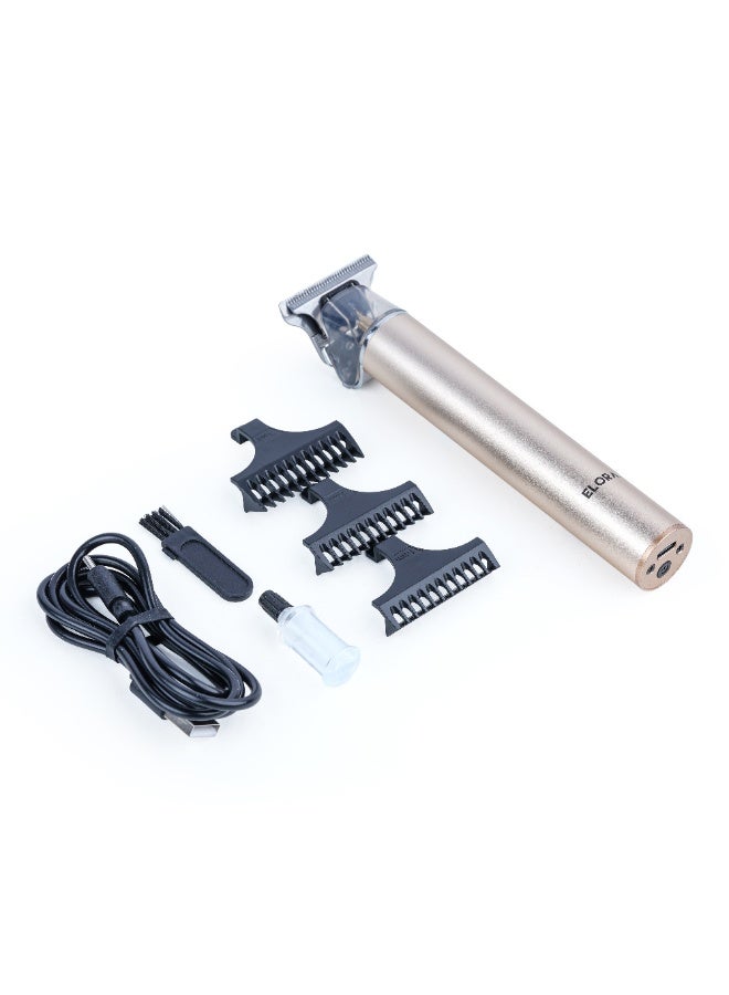 ELORA Rechargeable T-Blade Hair Trimmer USB Charging Lithium Battery 120 Minutes Runtime - Image 2