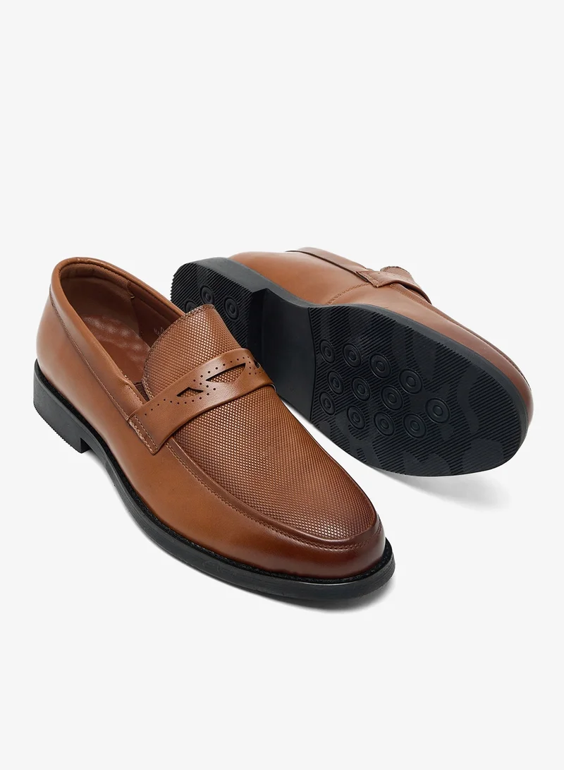 Robert Wood  Textured Formal Slip Ons for Men | Best Price UAE