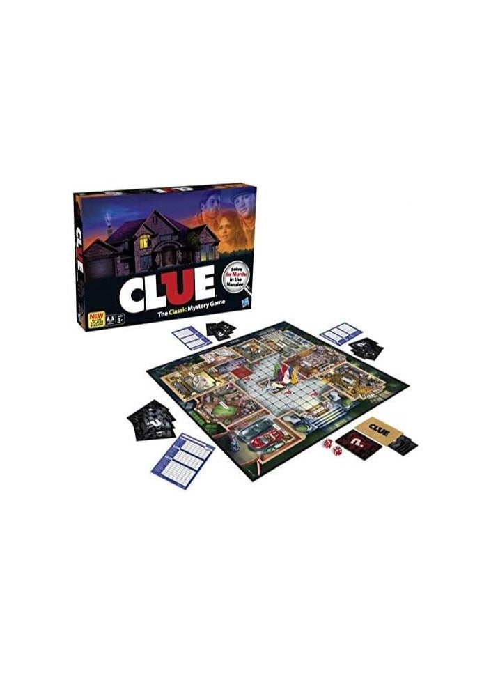 CLUEDO Cluedo, The Classic Mystery, Board Game, 8 Years and Above  - Image 1