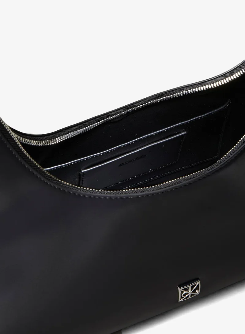 CALVIN KLEIN  Logo Leather Shoulder Bag for Women | Best Price UAE