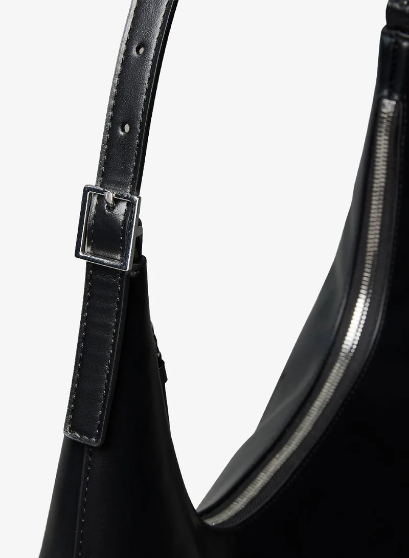 CALVIN KLEIN  Logo Leather Shoulder Bag for Women | Best Price UAE