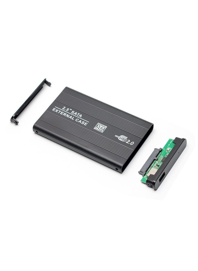 Generic 2.5 Inch SATA To Usb3.0 Mobile Hard Disk Box Mechanical Solid State Disk Ssd Notebook Mobile USB2 0 Hard Disk-Color:USB2.0 (metal)  - Image 2