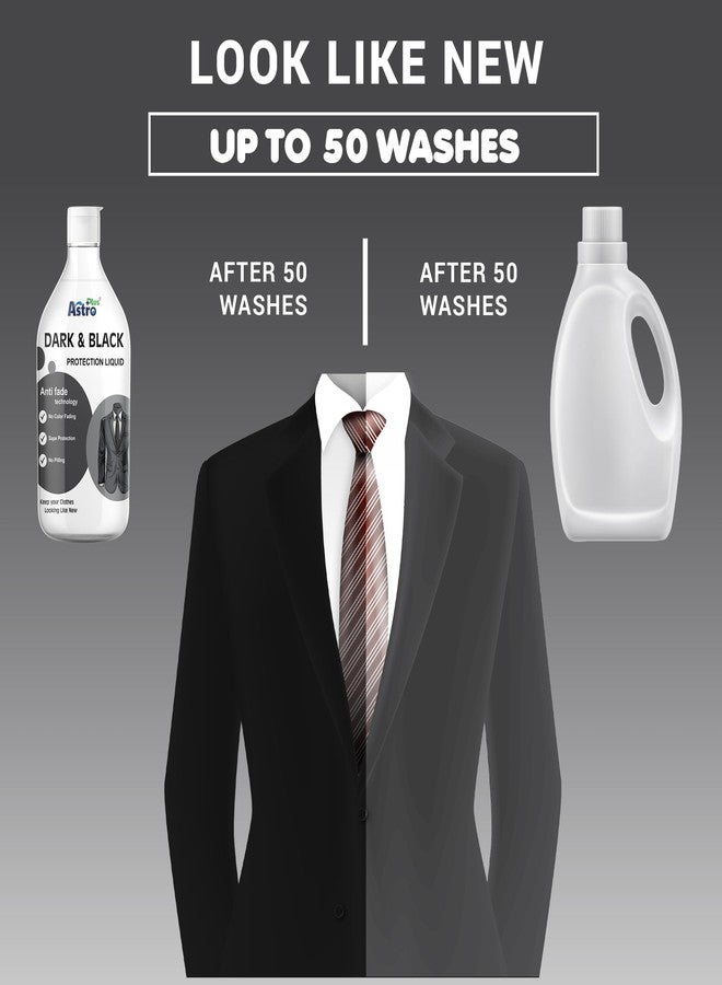 ASTRO PLUS + Dark & Black Protection Liquid Antifade Technology Classic Liquid Detergent Classic Liquid Detergent (500ml) - Image 2