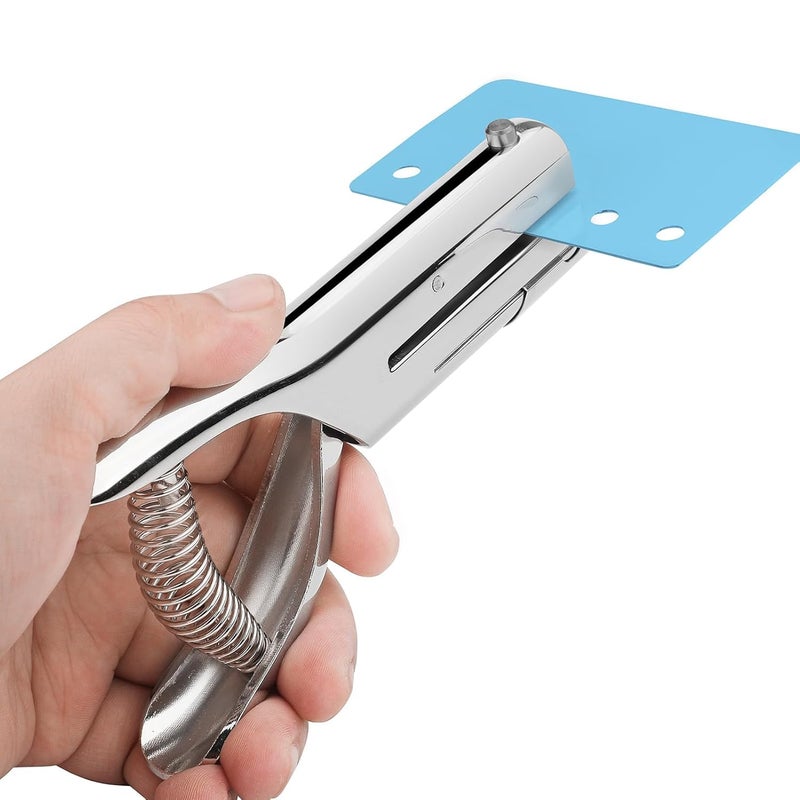 MROCO Hole Punch 1/4" Puncher, Handheld Single Hole Puncher for Crafts and Paper, Heavy Duty Punch for Paper Cards Plastic Cardboard - Image 1