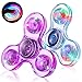 Gigilli Fidget Spinners for Kids 2 Pack Easter Basket Stuffers Light up Sensory Fidget Toys Adults Kid 4812 Glow in The Dark ADHD Autism Toys 57 Boys Girls LED Classroom Prizes for Kids Fidgets - Image 2