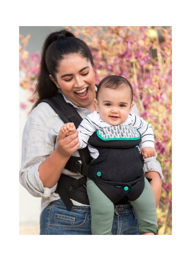 infantino Flip 4-In-1 Carrier - Ergonomic, Convertible, Face-In And Face-Out, Front And Back Carry For Newborns And Older Babies 8-32 Lbs - Image 4