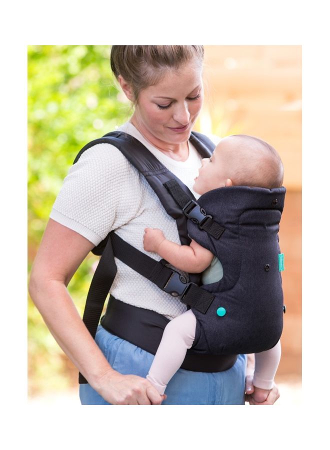 infantino Flip 4-In-1 Carrier - Ergonomic, Convertible, Face-In And Face-Out, Front And Back Carry For Newborns And Older Babies 8-32 Lbs - Image 2