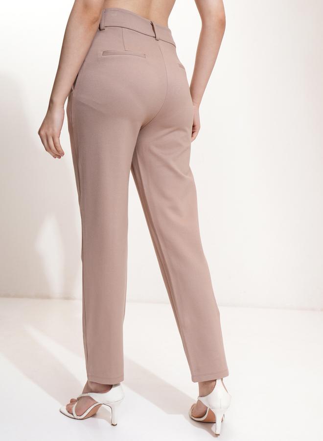 Tokyo Talkies Mid Rise Tapered Fit Trousers - Image 3