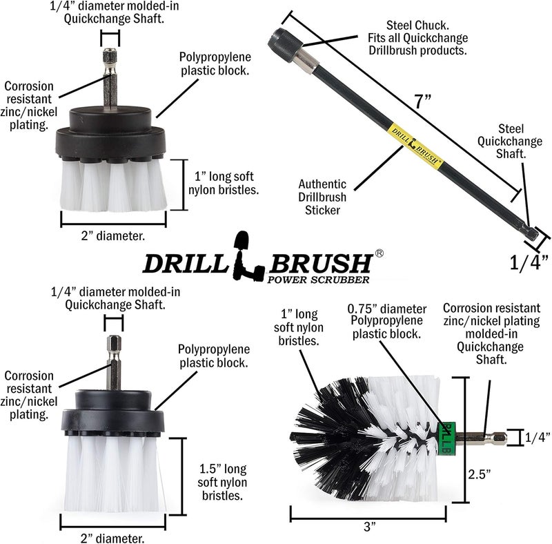 Drillbrush Drill Brush Ultimate Automotive Cleaning Kit - Image 5