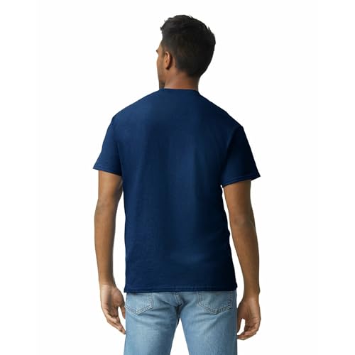 Gildan Adult Ultra Cotton T-Shirt, Style G2000, Multipack, Navy (2-Pack), 3X-Large - Image 3