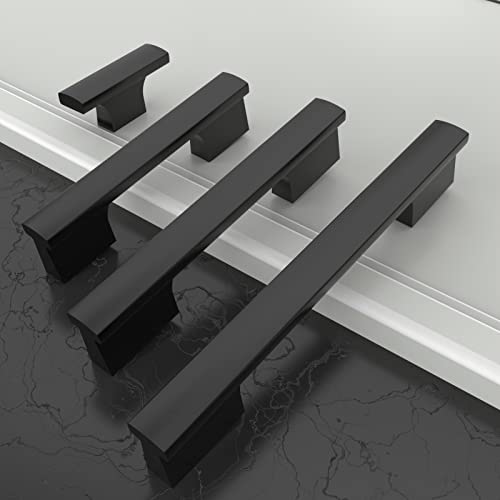 Amerdeco 10 Pack Matte Black Cabinet Knobs 2 Inch 50MM Single Hole Cabinet Pulls Kitchen Cabinet Knobs Drawer Knobs ZH0026 - Image 3