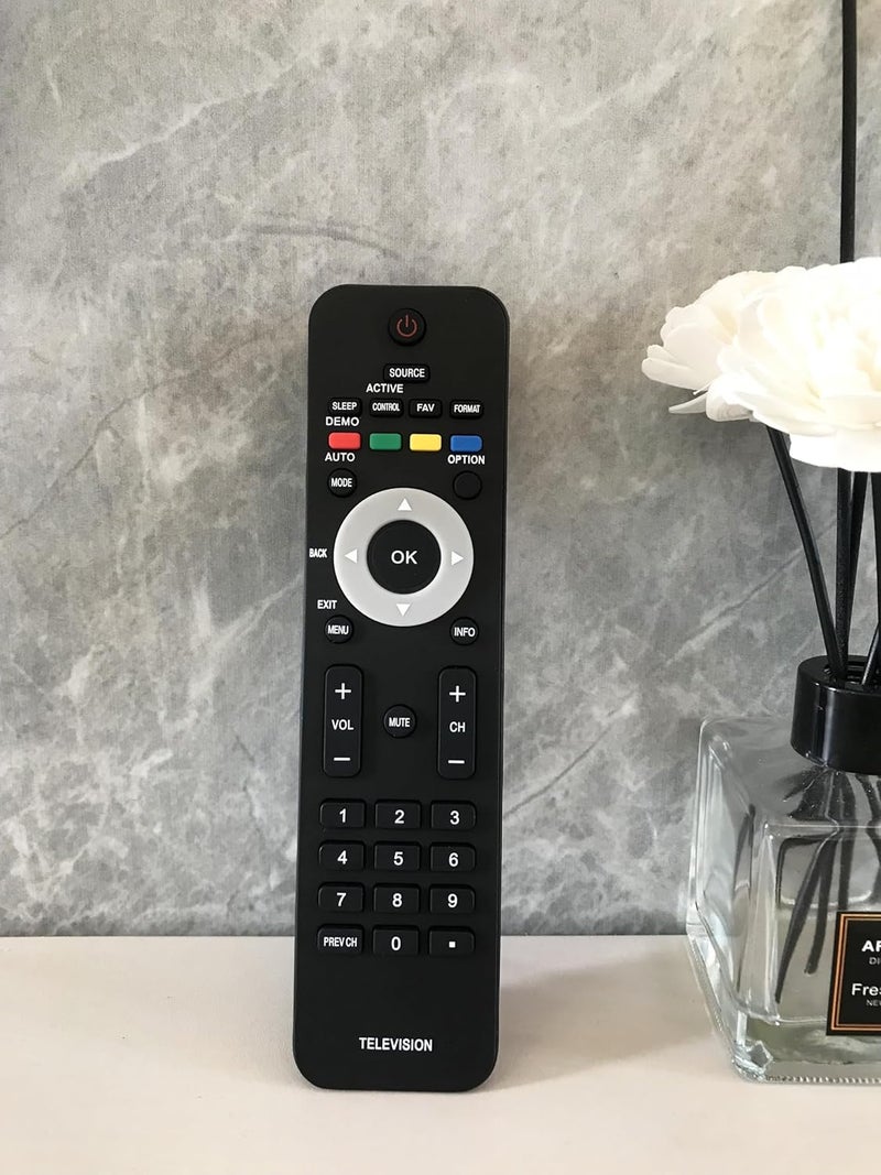 BOMAZ New Replacement Remote Control for Philips TV 32PFL3505D/F7 37HFL5560D/27 40PFL4707 40PFL4707/F7 42PFL3704D/F7 50PFL3707/F7 - Image 4