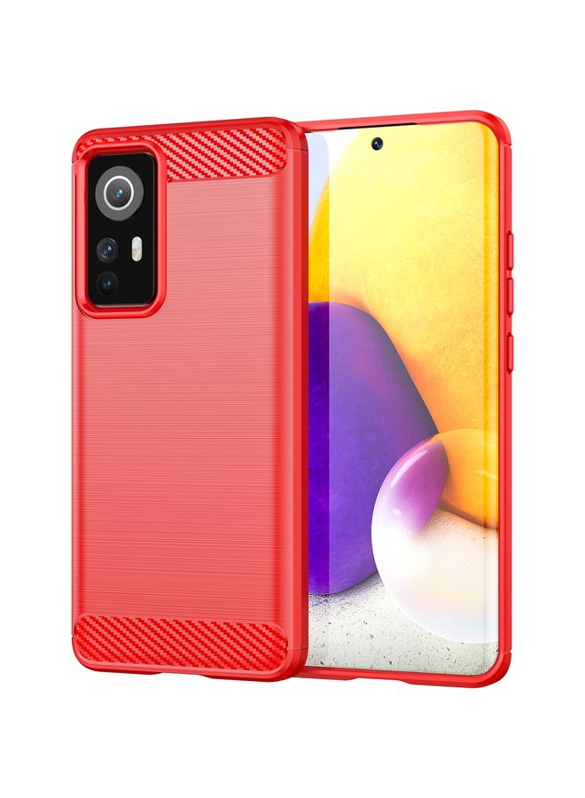 إيروريكس جراب لهاتف Xiaomi 12X مصنوع من ألياف الكربون المصقولة TPU - Image 1