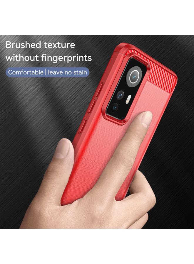 إيروريكس جراب لهاتف Xiaomi 12X مصنوع من ألياف الكربون المصقولة TPU - Image 4