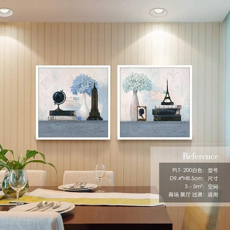 White Light 5W Round LED Recessed Downlight Ceiling Panel Spotlight Fixture - Image 3