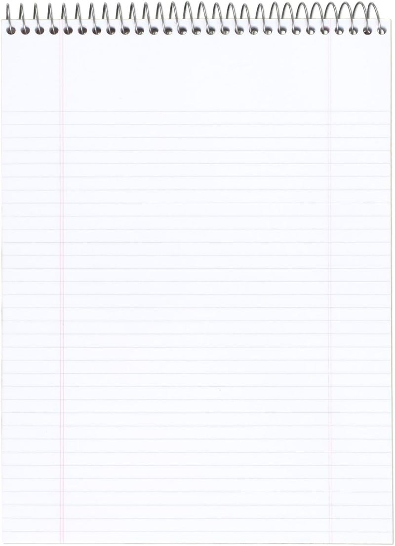 Cambridge Spiral Notebook, College Ruled Paper, 8-1/2" x 11", 70 Sheets, Top Bound, Navy (59882) - Image 5