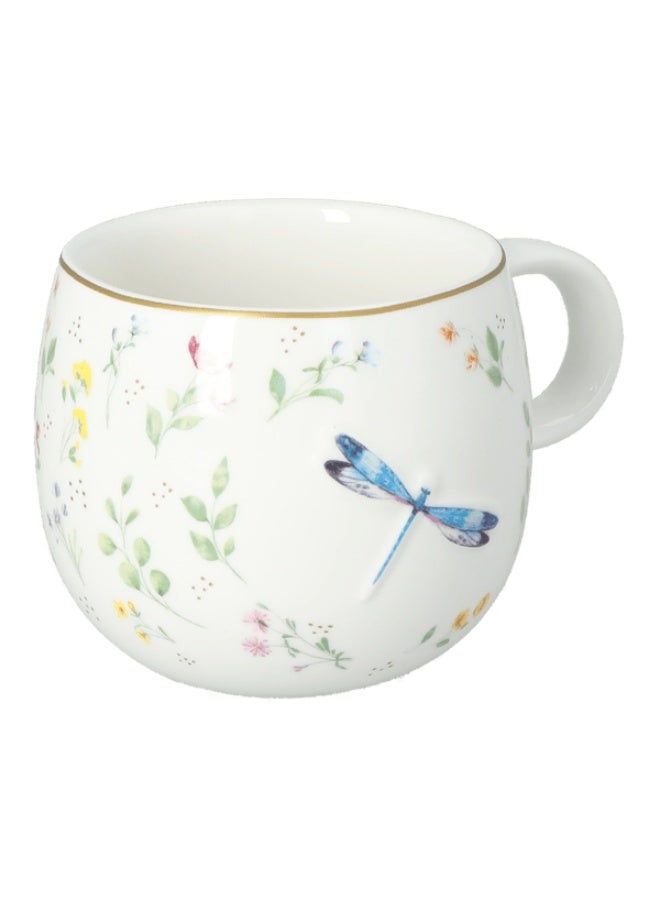 Easy Life Fancy Garden 3D Dragonfly Printed Mug Multicolor 400ml - Image 3