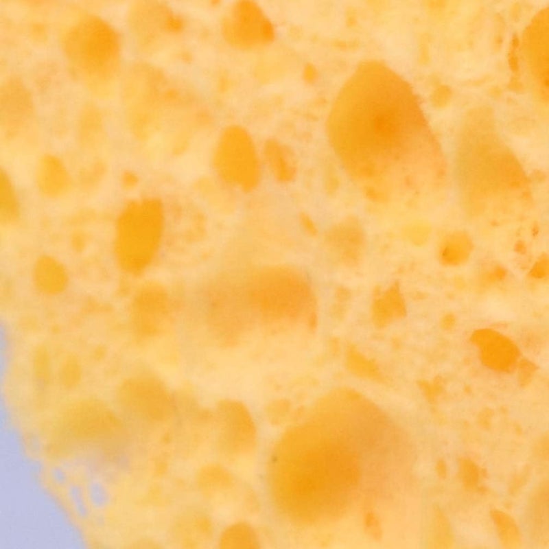 klarako 40Pcs Facial Sponges Natural Cellulose Face Sponge Facial Cleansing for Massage Pore Exfoliating Mask Makeup Removal (Yellow) - Image 5