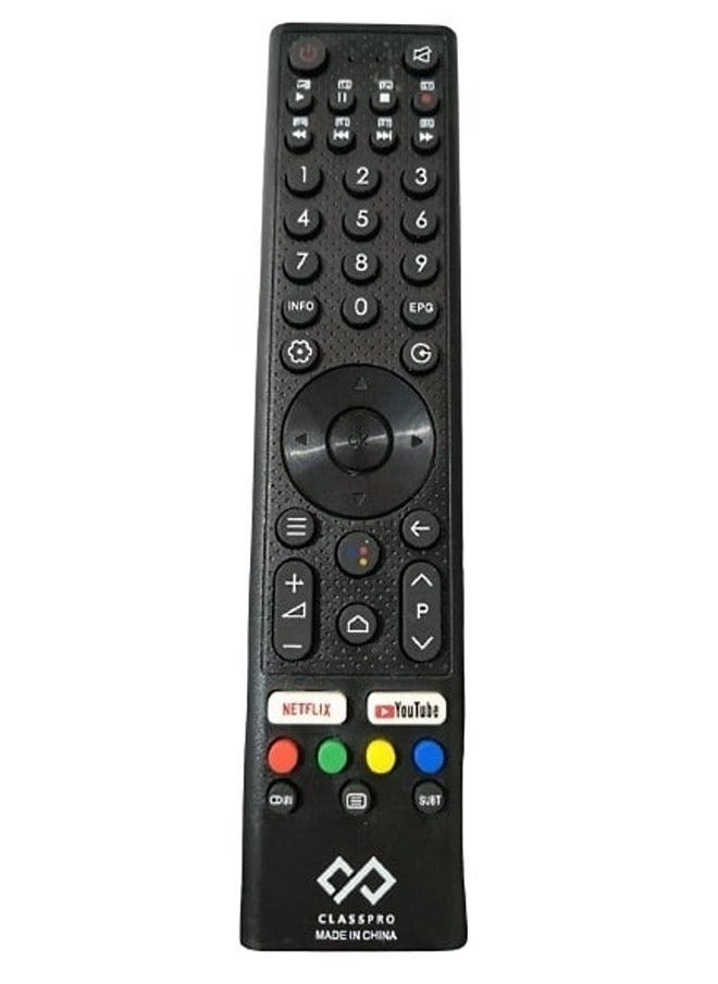 ClassPro Niversal Replacement Remote Control for Class Pro Smart Tv Easy Navigation and Control  - Image 2