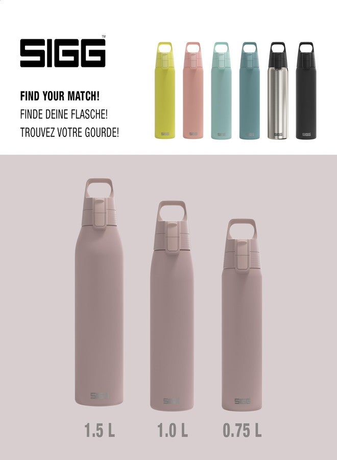 SIGG - Stainless Steel Water Bottle - Shield ONE Dusk - Suitable For Carbonated Beverages - Leakproof - Lightweight - BPA Free - Dusk - 25 Oz - Image 5