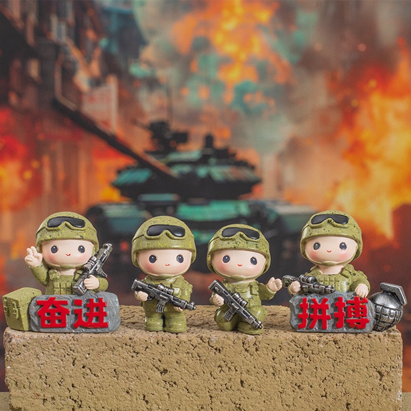Special Forces Soldier Resin Figurine - Image 3