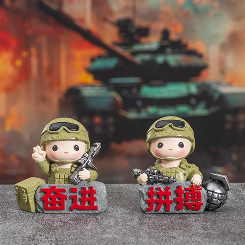Special Forces Soldier Resin Figurine - Image 4