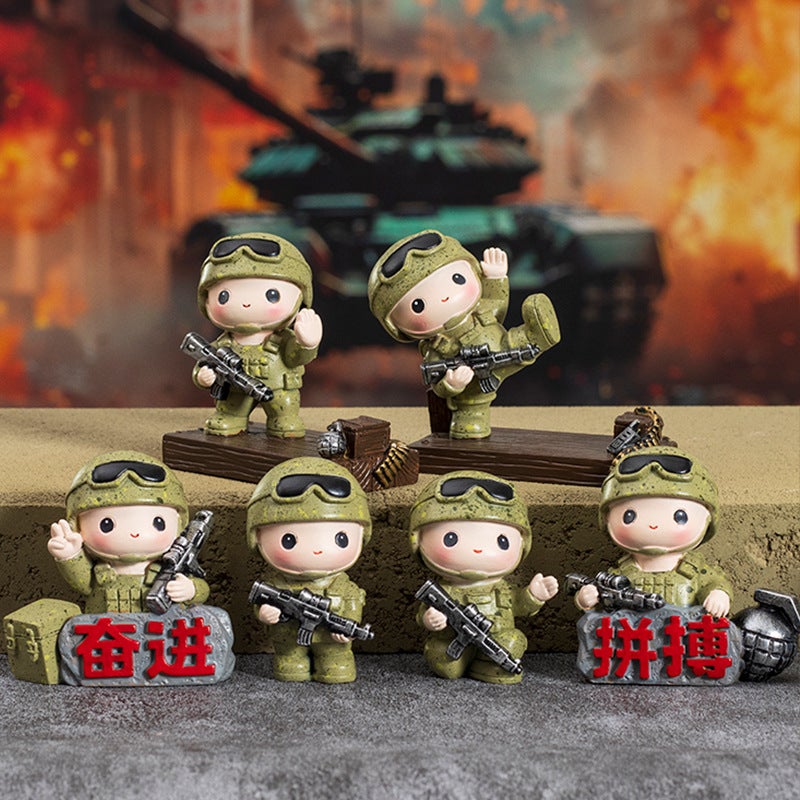 Special Forces Soldier Resin Figurine - Image 2