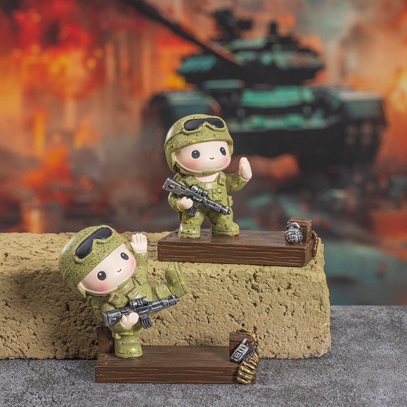 Special Forces Soldier Resin Figurine - Image 5