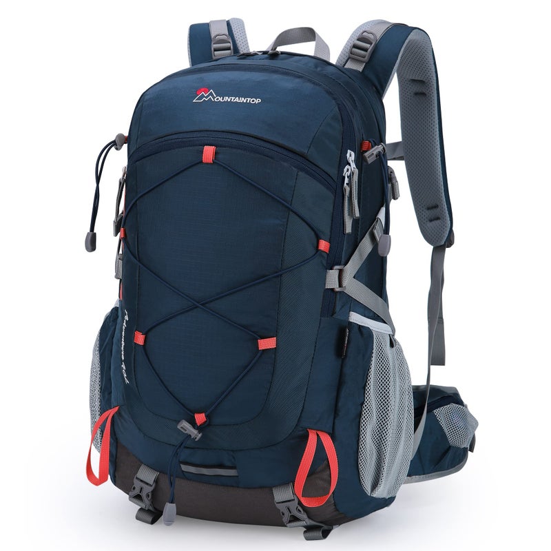 MOUNTAINTOP Hiking Backpack 40L Water Resistent Trekking Rucksack for Men Women Outdoor Traveling pack Daypack 55 x 35 x 25 cm - Image 1