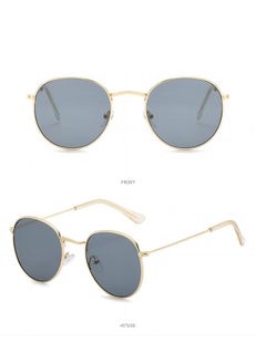 Styled Minimal Oval Sunglasses  - Image 3