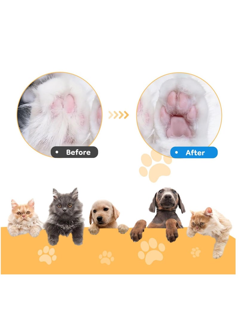 Mcbazel Pet Micro Precision Trimmer, Multifunctional Pet Hair Trimmer Waterproof Rechargeable Shaver with LED Light for Paws Eyes Ears Face Buttocks for Small Dogs and Cats，50dB Quiet Shave. - Image 3