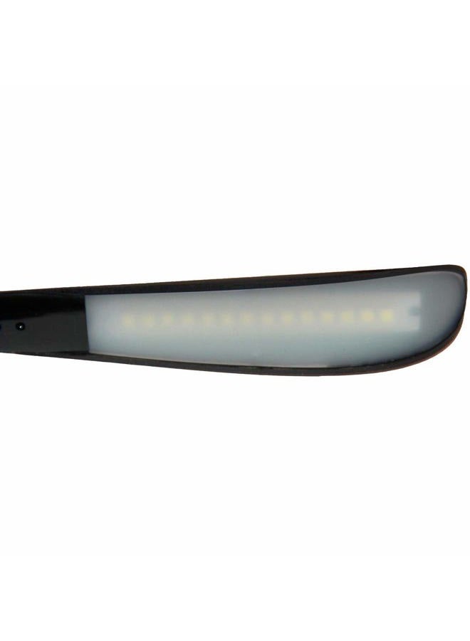 i2 Gear USB Reading Lamp with 14 LEDs Dimmable Touch Switch and Flexible Gooseneck for Notebook Laptop, Desktop, PC and MAC Computer + On/Off Setting (14 LED, Black) - Image 5