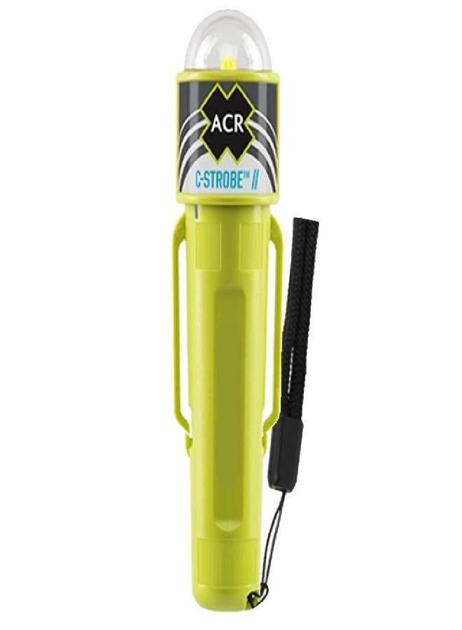 ACR C-Strobe LED Life Jacket Emergency Signal with Clip & Velcro Strap, USCG & Solas Approved. Requires AA Batteries (Card 3965.1) for Emergency signaling. - Image 2