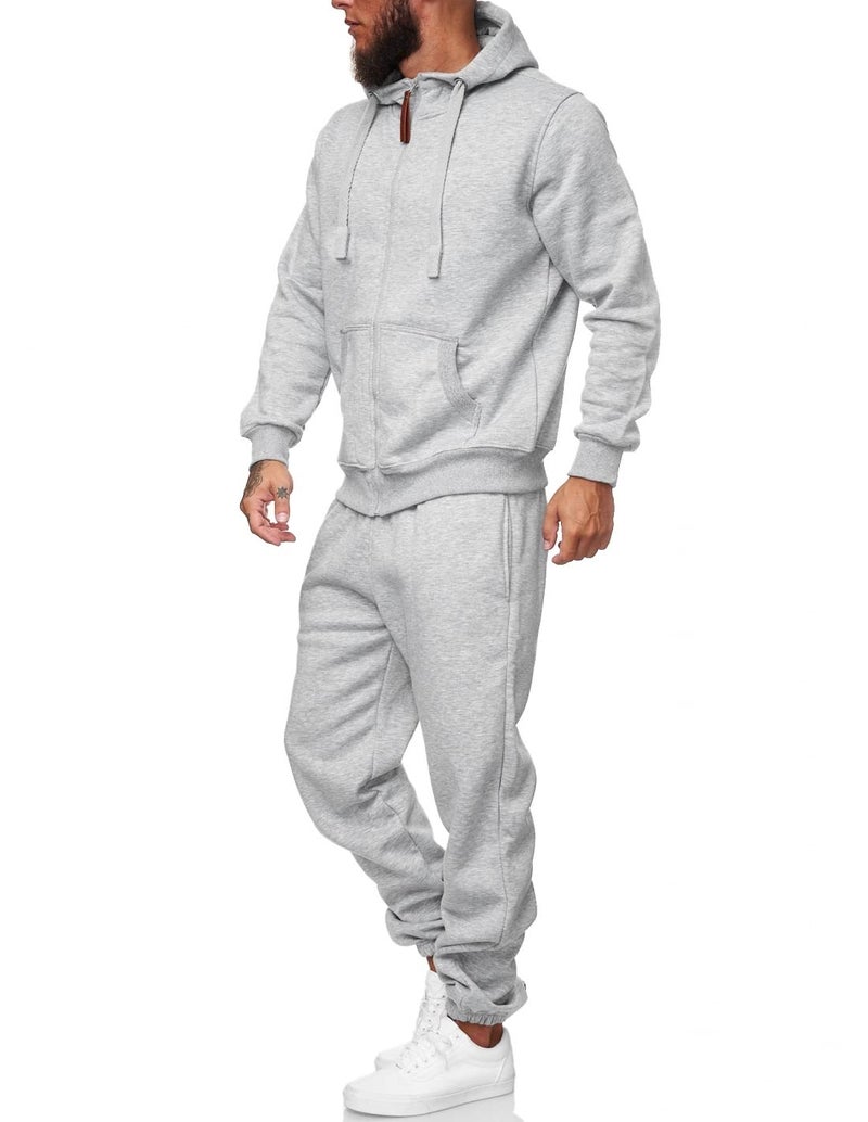 HHGKED Sweat suits men Tracksuits 2 Piece sets Athletic Jogging suits Casual Outfits for men - Image 3
