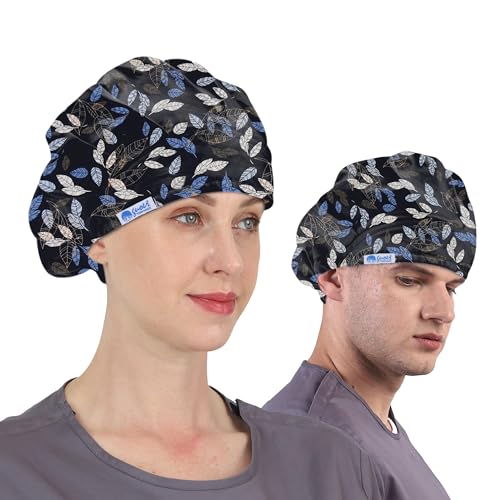 GUOER Hat Bouffant Cap One Size Multi Color (Color025) - Image 2