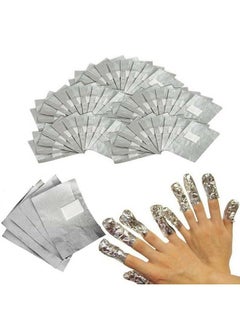 Luzen 120Pcs Nail Art Gel Polish Remover Soak Off Removal Foil Wraps With Cotton Pad Nail Wipe  - Image 2