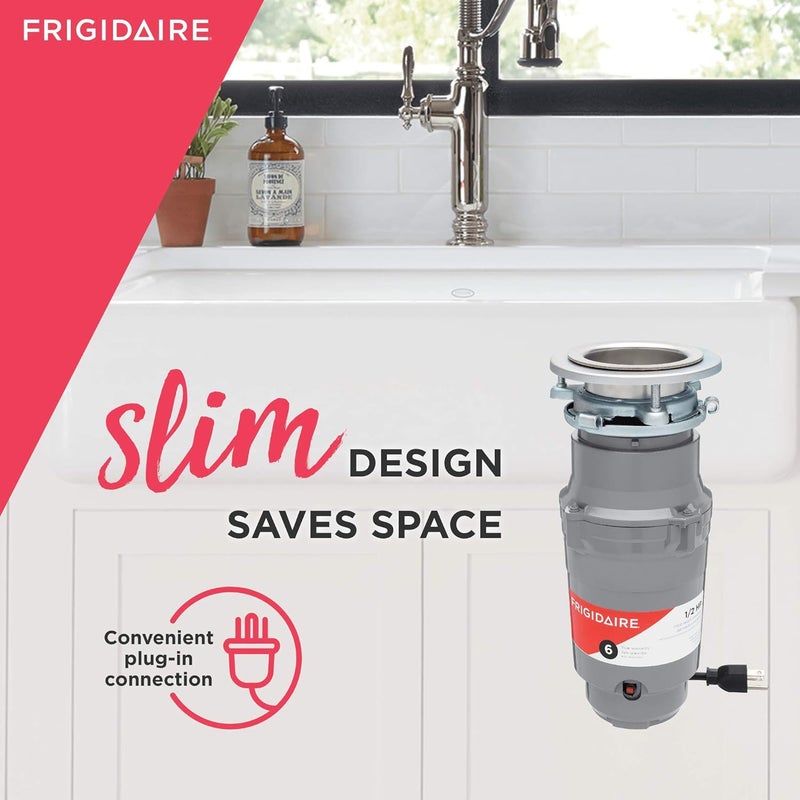 FRIGIDAIRE فرجيدير 12 حصان التخلص من النفايات الكهربائية لأحواض المطبخ FF05DISPC1 - Image 4