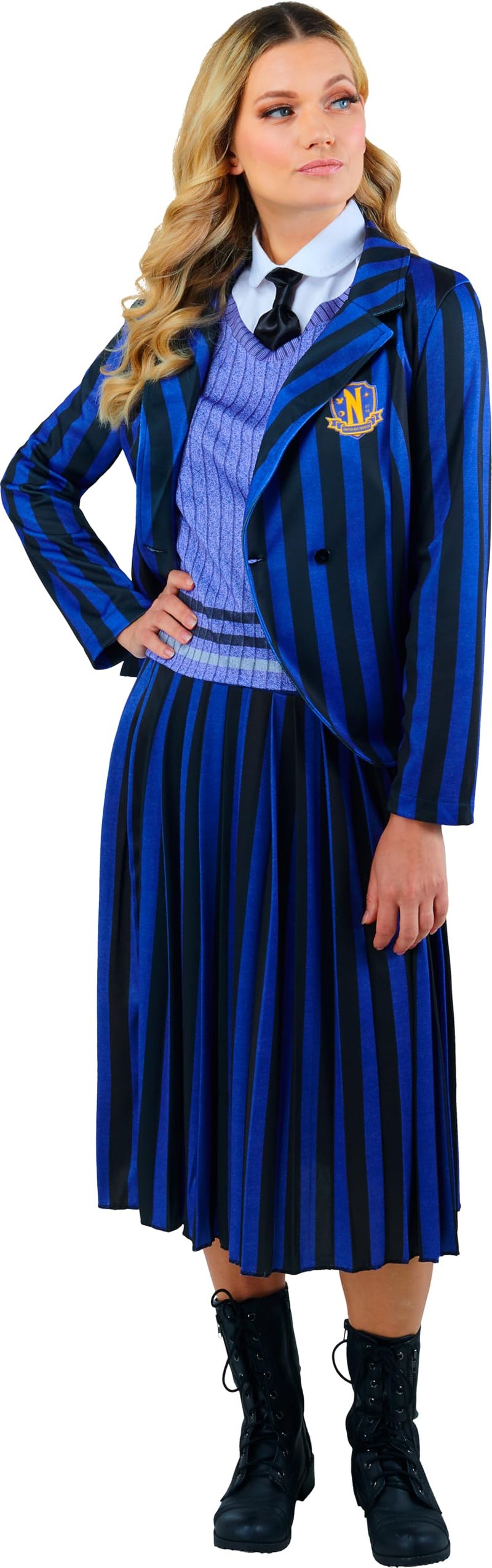 Rubies Wednesday TV Series: Nevermore Academy School Uniform Costume for Adults, Women's XL - Image 2